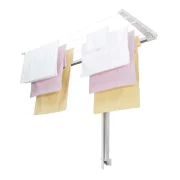 Varal Parede Elevado Kala 6 Cordas 120X120X60 Varal Parede Elevado Kala 6 Cordas 120X120X60