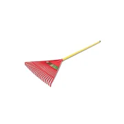 Vassoura para Grama Plástico 22 Dentes com Cabo Max Metalúrgica Vassoura para Grama Plástico 22 Dentes com Cabo Max Metalúrgica