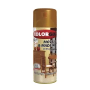 Verniz Spray Madeira Natural Brilhante Colorgin Verniz Spray Madeira Natural Brilhante Colorgin