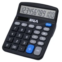 Calculadora de Mesa Solar e Bateria 12 Dígitos Kala