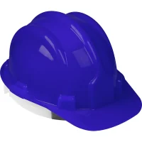 Capacete de Proteção Azul com Carneira Worker