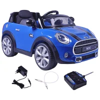 Carro Elétrico Infantil Mini Cooper C/controle 926600 Belfix - Azul