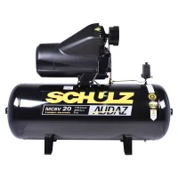Compressor Ar 5Hp 200L 20Pcm 20/200 Audaz 220V Schulz