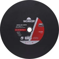 Disco Corte Aço 14" X 7/64" X 1" Worker