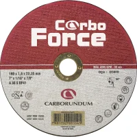 Disco Corte Fino Aço Carborundum 180X1,6X22,23 Carbo