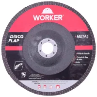 Disco Flap Curvo G80 178 X 22,23Mm Metal Worker