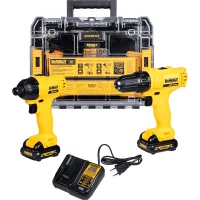 Kit Parafusadeira Furadeira a Bateria 3/8" 12V Biv Dewalt Kit Parafusadeira Furadeira a Bateria 3/8" 12V Biv Dewalt