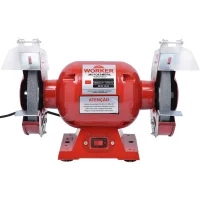 Motoesmeril de Bancada 6" 1/2Hp 400W Worker - 220V Motoesmeril de Bancada 6" 1/2Hp 400W Worker - 220V