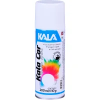 Tintas Spray uso Geral Fosco Branco 200Ml Kala