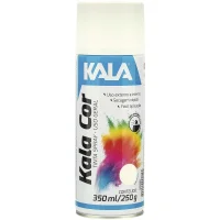 Tinta Spray uso Geral Brilhante Branco 350Ml Kala