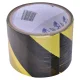 Fita Zebrada Preto/amarelo 50 M Plastcor