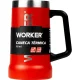 Caneca Térmica Vermelha 709Ml sem Tampa Worker