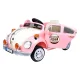 Carro Elétrico Fusca com Controle Remoto Belfix – Rosa