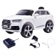 Carro Elétrico Infantil Audi Q7Com Controle Remoto – Branco