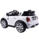 Carro Elétrico Infantil Mini Cooper C/controle 926500 Belfix - Branco