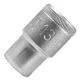 Chave Soquete 13 MM Estriado Encaixe 1/2" Gedore