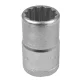 Chave Soquete 16 MM Estriado Encaixe 1/2" Gedore