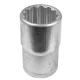 Chave Soquete 17 MM Estriado Encaixe 1/2" Gedore