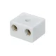 Conector de Porcelana Grande com 2 Polos 16Mm Liege