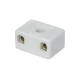 Conector Porcelana Liege Médio 2P 10Mm 2 Peças