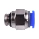 Conexão Rápida Reta Macho 1/4" X 8 MM Bsp Pc08G02 Conecfit