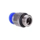 Conexão Rápida Reta Macho 1/4" X 8 MM Bsp Pc08G02 Conecfit