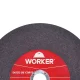 Disco de Corte para Aço 12" X 304,8Mm Furo 3/4" Worker