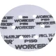 Disco de Lixa Tipo Velcro 6” 152Mm Grão 150 Worker