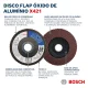 Disco Flap Óxido de Alumínio X421 40G 115Mm Bosch