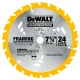 Disco para Serra Circular 7.1/4” 24 Dentes Dw3578B10 Dewalt