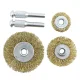 Escova Circular Disflex Kit 3 Peças Haste 6Mm