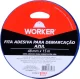 Fita Adesiva para Demarcação 48Mmx15M Azul Worker