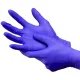 Luva Nitrílica Sonic Azul Cobalto P com 100 Peças Supermax