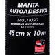 Fita Manta Asfáltica Autoadesiva Alumínio 45Cm X 10M Worker