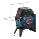 Nível a Laser Auto Nivelamento 5/8" 15M Vermelho Glc2-15 Bosch