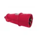 Plugue 3P+T 16A 380/440V 6H Vermelho Steck