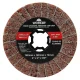 Roda Manta Abrasiva com Lixa G60 4"X 4”X3/4" Worker