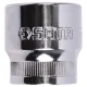 Soquete Sextavado 19 MM Encaixe 3/8 Sata St12314Sc