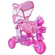 Triciclo 3 em 1 com Capota Rosa 910700 Belfix