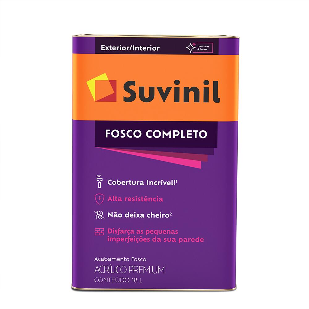 Tinta Acrílica Fosco Completo Palha 18L Suvinil