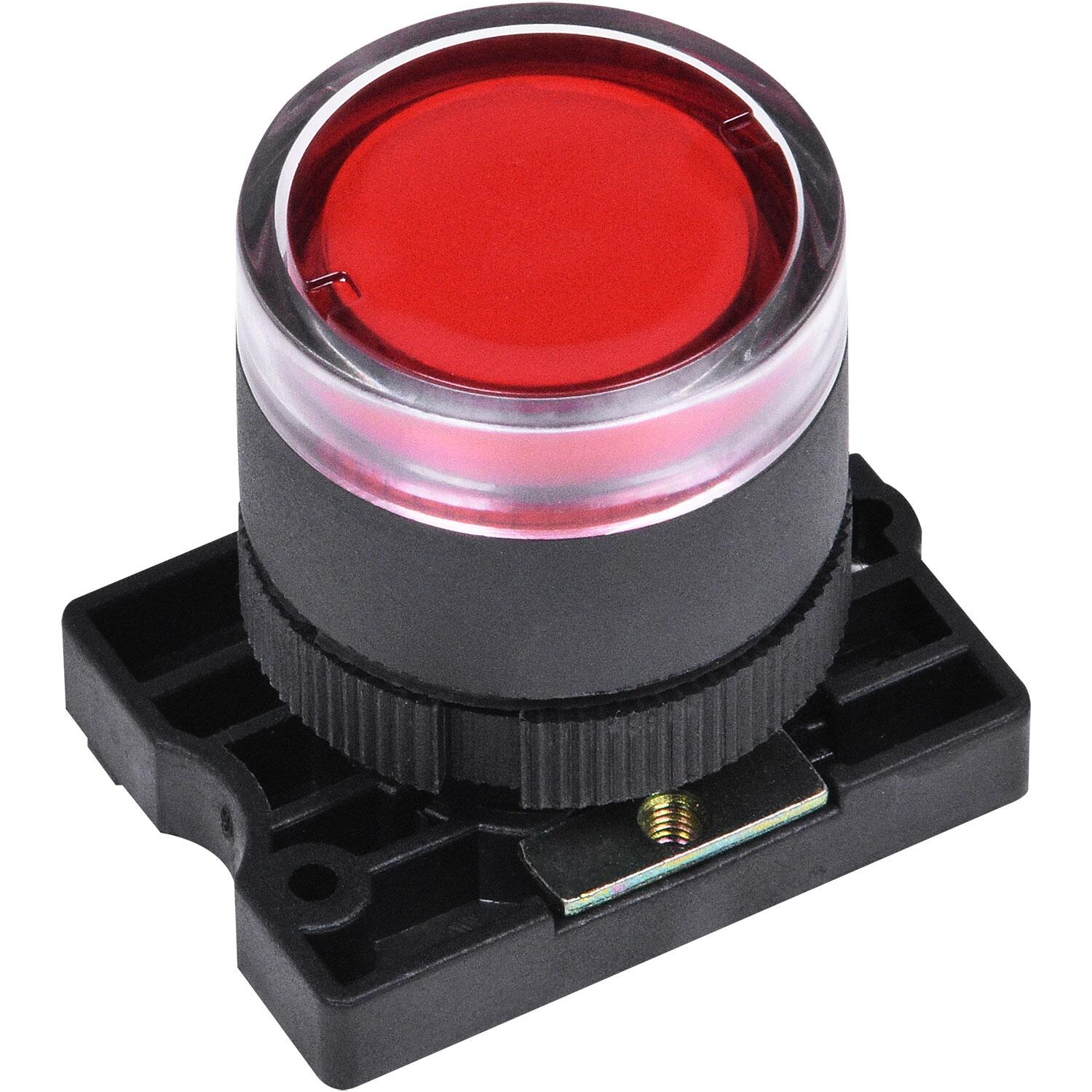 Botão Comando Np2-Ew340 Vermelho Plástico Chint