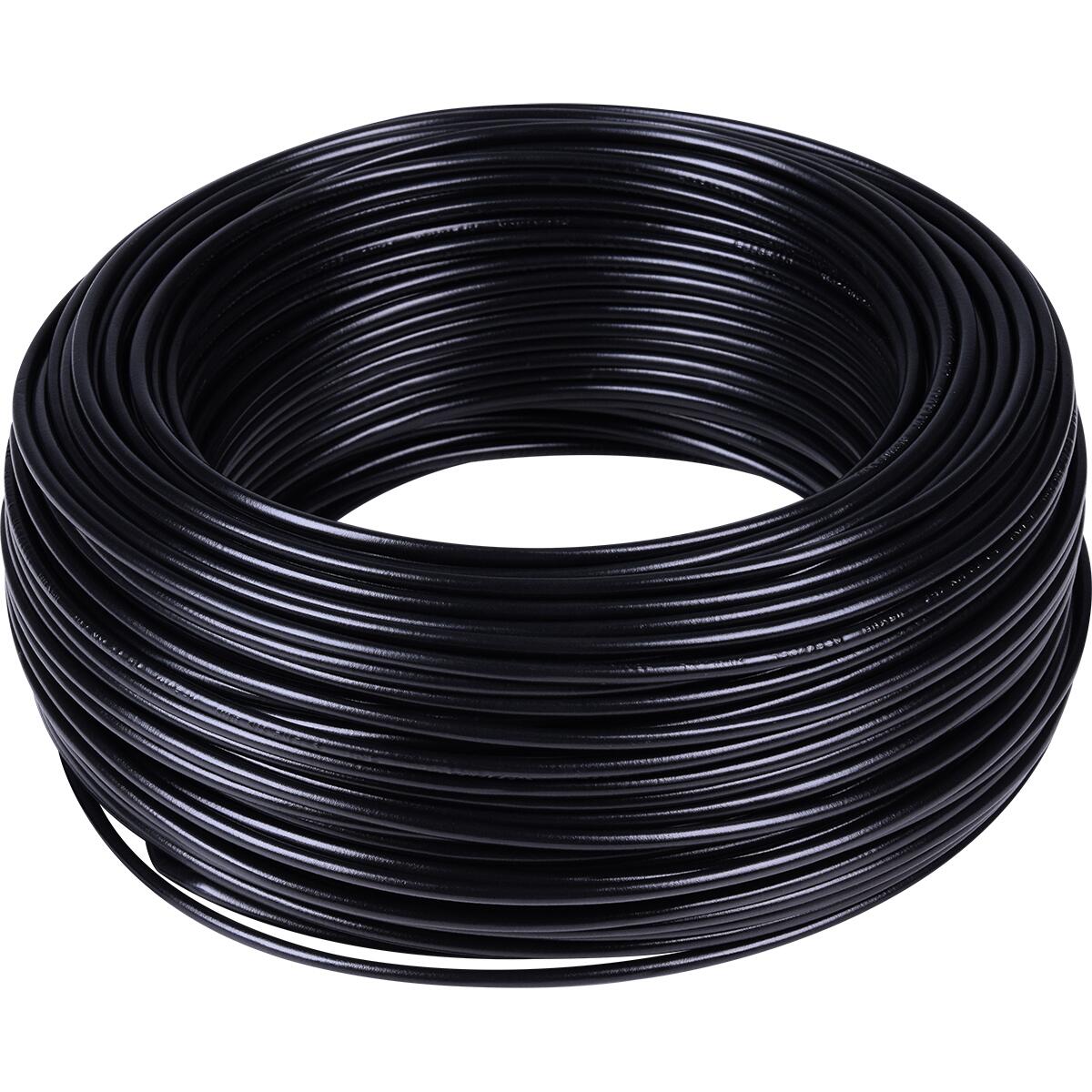 Cabo Flexível 10Mm Preto 750V 100M Liege