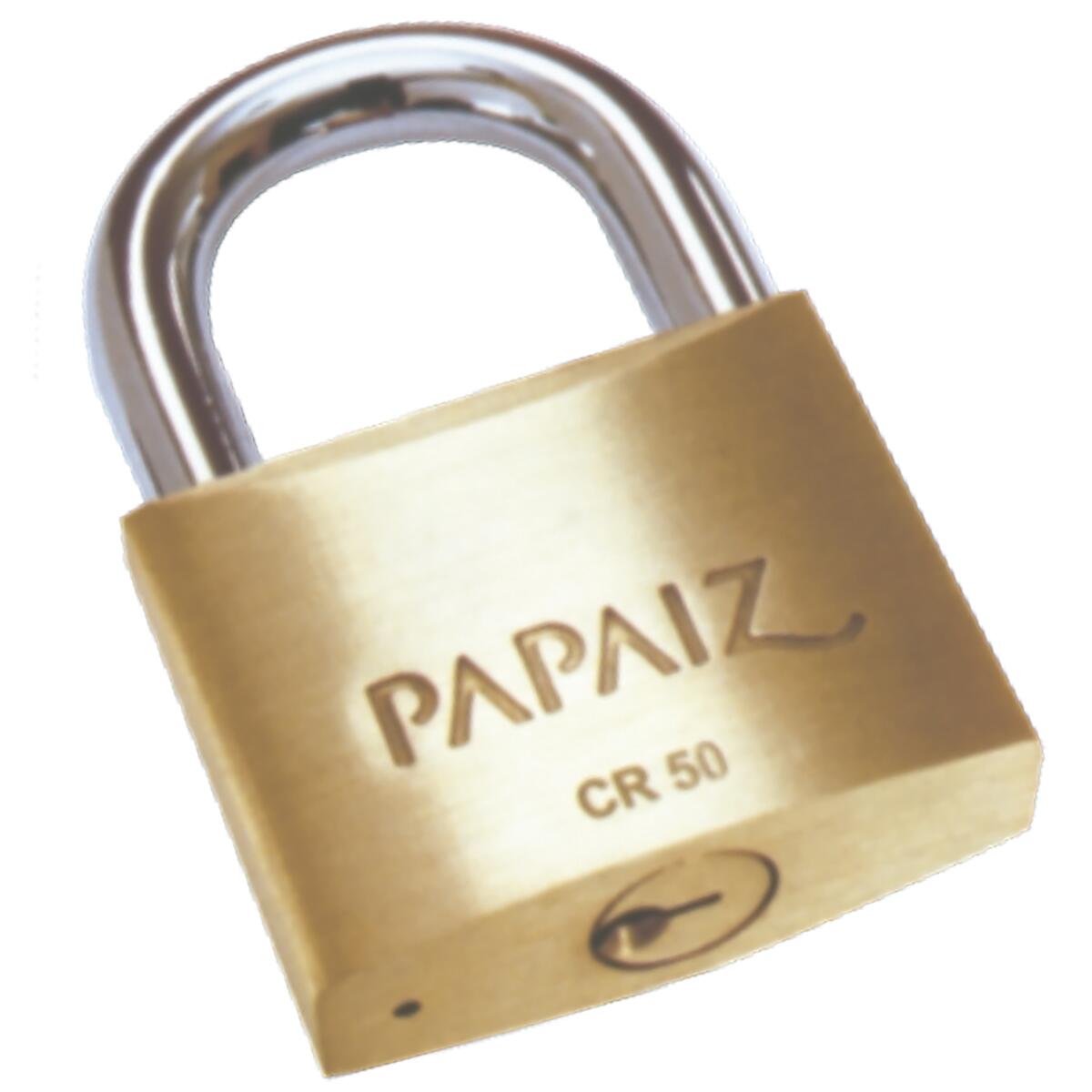 Cadeado Papaiz 40Mm Latão