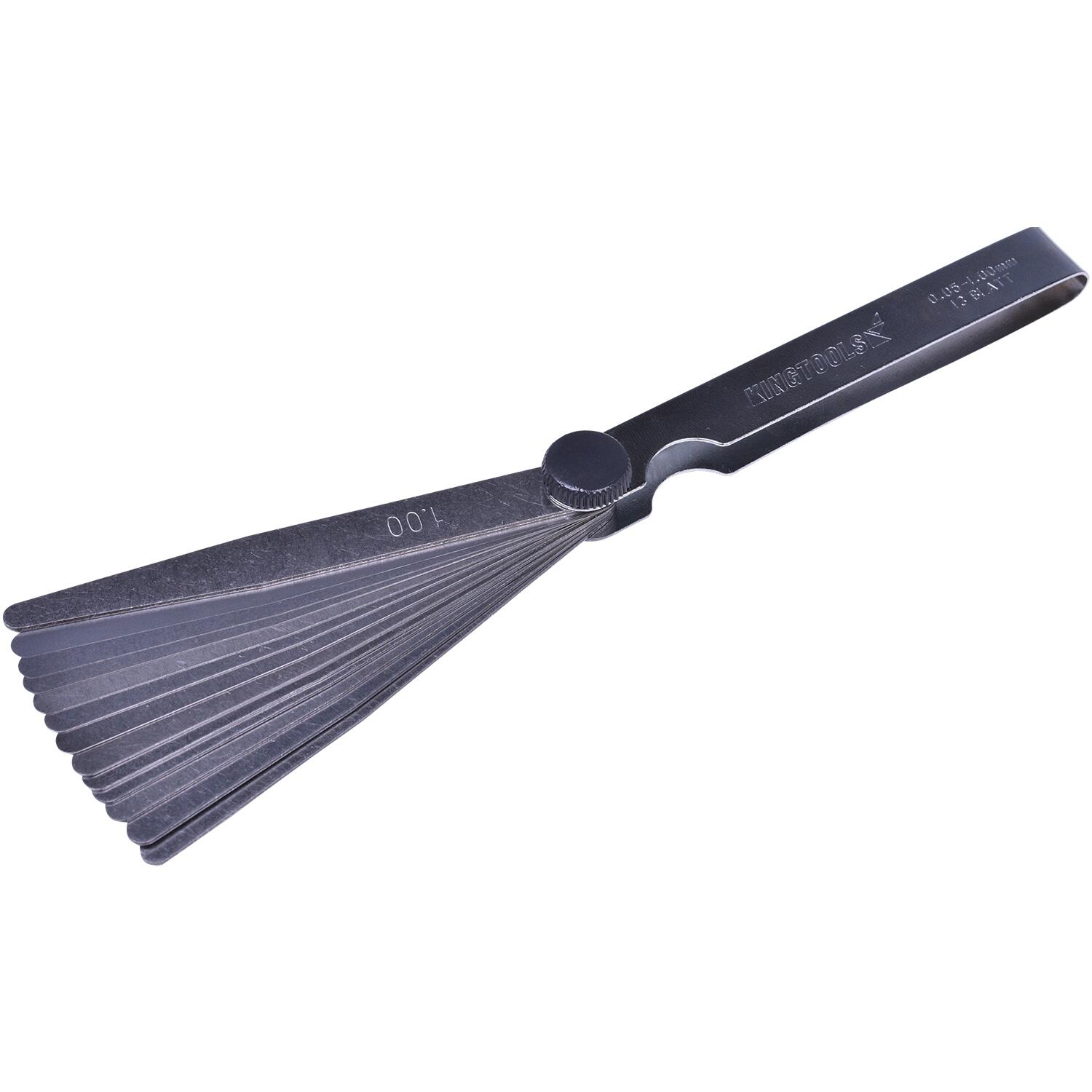 Calibrador De Folga 13 Lâminas 0	05-1Mm 600	010 Kingtools