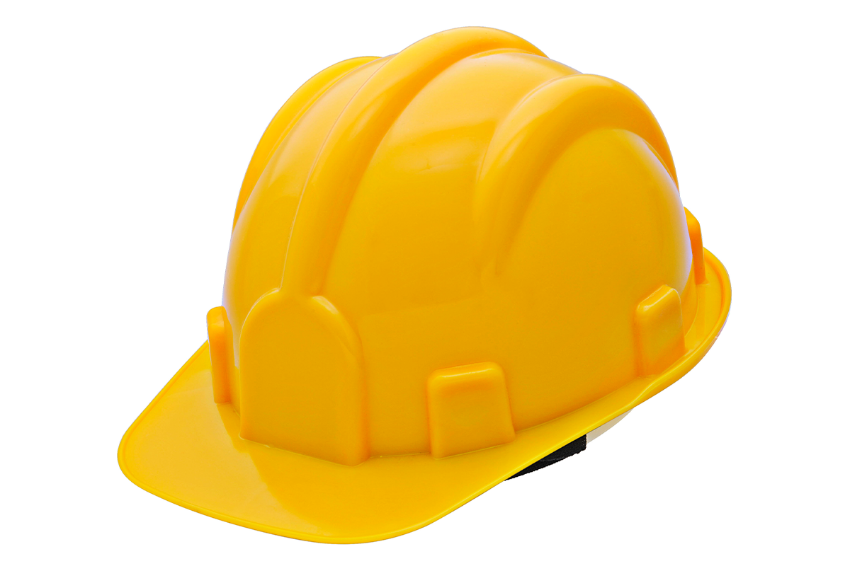 Capacete Construção Com Carneira Amarelo Delta Plus