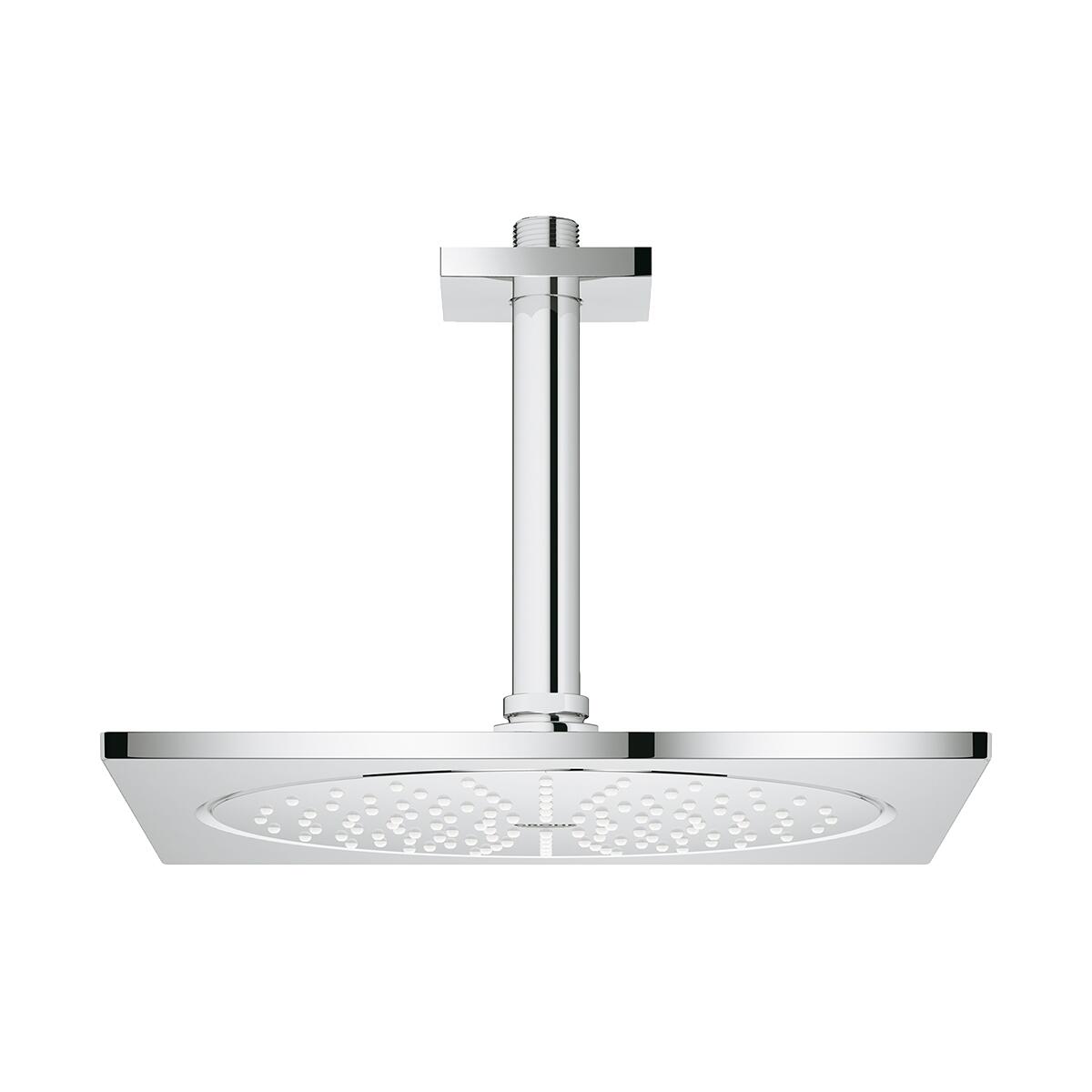 Chuveiro De Teto Quadrado Com Tubo 175Mm Grohe