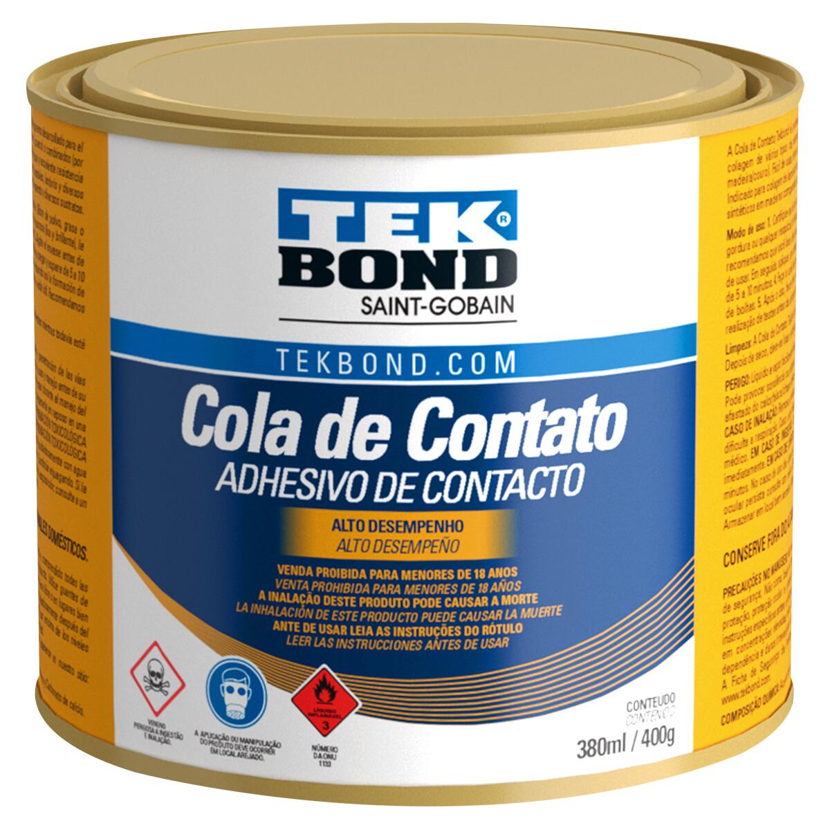 Cola De Contato Lata 400Gr Tekbond