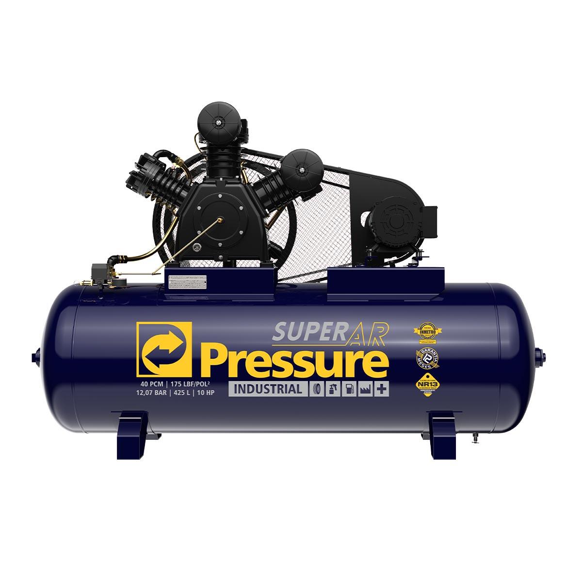 Compressor De Ar Super Ar 40/425W 220/380V Ip21 Pressure