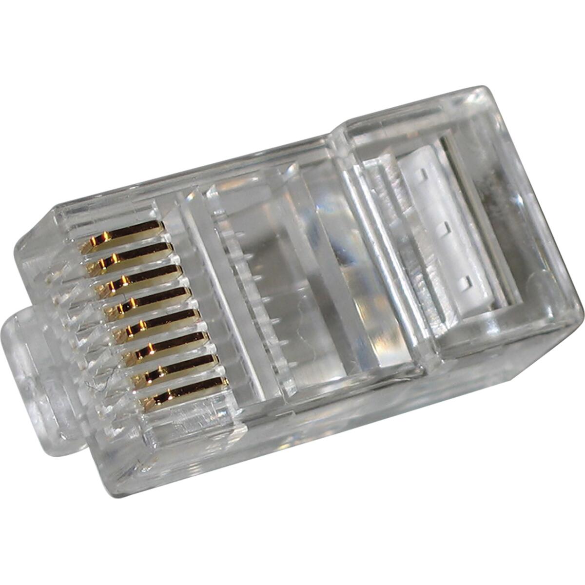 Conector Macho Rj45 8 Vias Interneed 100 Peças