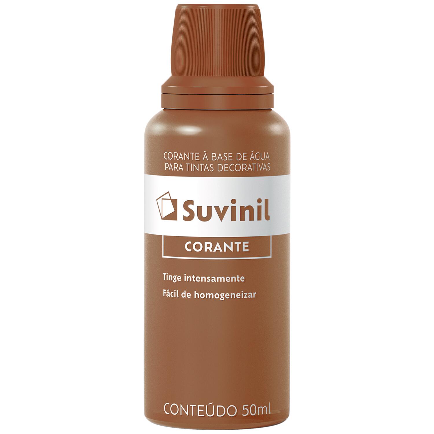 Corante Líquido Para Tinta Ocre 50Ml 12 Peças Suvinil